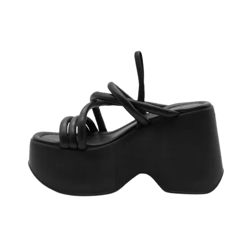 Vic Matie YOKO One Ремешок Сандалии 11 см Женские Черные