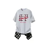 Бело-серый вереск (Черная юбка)