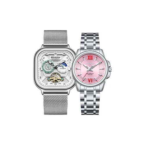 Dickies Механический Movement Унисекс Часы 48,5mm*42,5mm*13,5mm Серебристый
