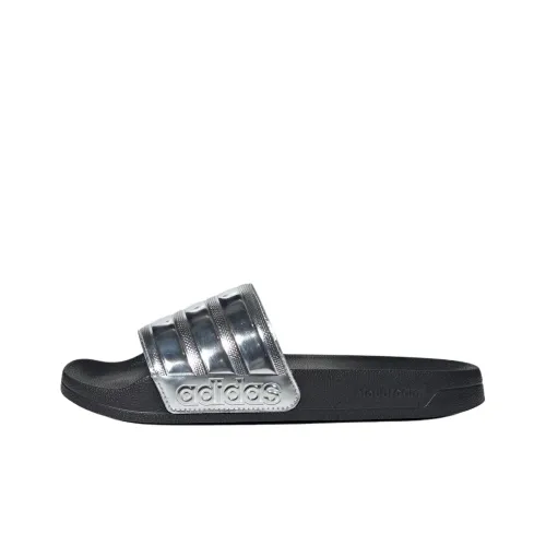 adidas Adilette Слипоны Серебристые Женские