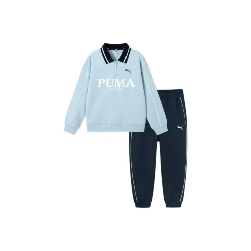 PUMA Розовый Синий 80001 Kids Повседневная Спортивная Одежда