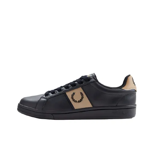 FRED PERRY Повседневный Низкий Топ Черный Мужской