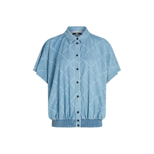 KARL LAGERFELD / Karl Lagerfeld Jeans Синий Женские Рубашки