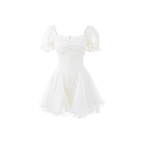 SEAR OFFICIAL Короткое платье с короткими рукавами женское