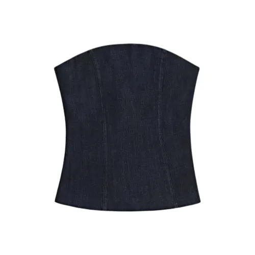 Massimo Dutti Без бретелек Топ Женский