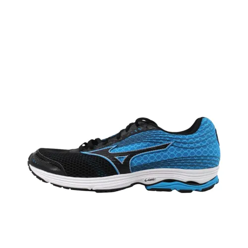 Mizuno Wave Sayonara 3 Устойчивые к истиранию Низкие Беговые кроссовки Мужские Синие