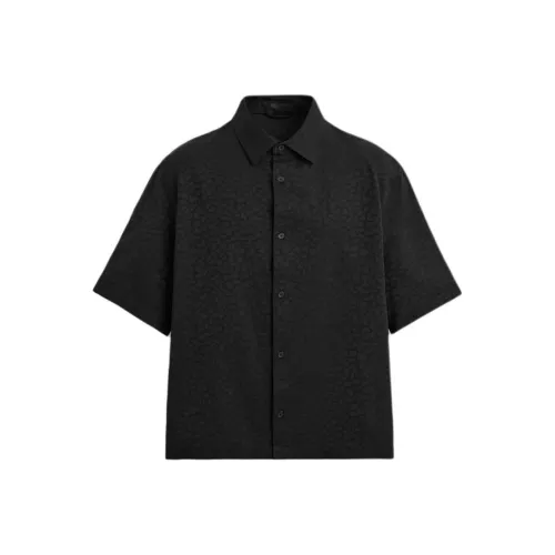 ZARA Мужские черные рубашки