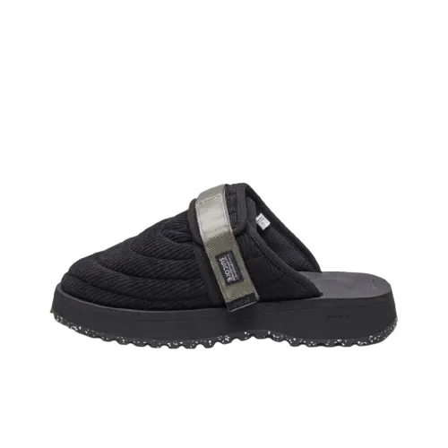 SUICOKE Домашние тапочки, черный, унисекс