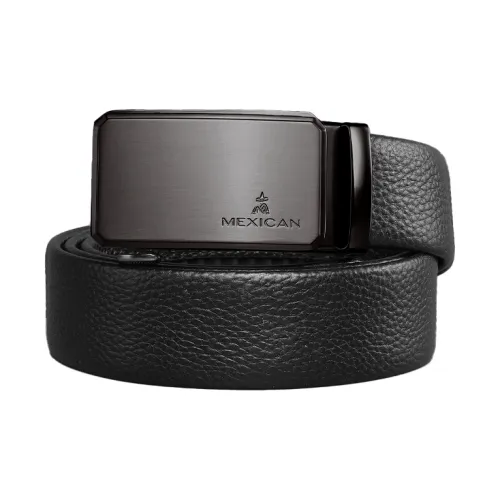 MEXICAN Ремни из натуральной коровьей кожи мужские ширина 3,5 см