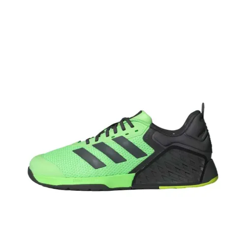 Adidas DROPSET 3 Low Топ Кроссовки для тренировок Унисекс Зеленый Серый Желтый