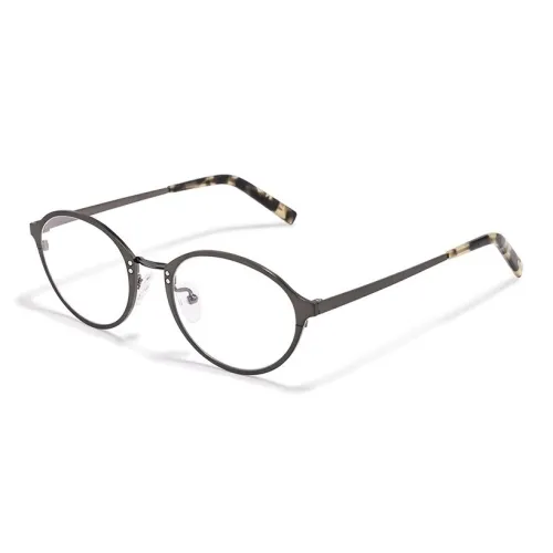 Sagawa Металл Овал Оправы для очков Унисекс