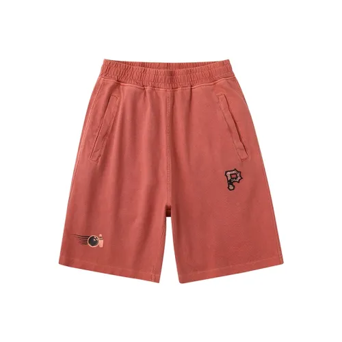 New Era Красно-коричневые Унисекс Повседневные шорты