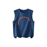 [100% cotton] Церулеан (Улыбающееся вверх Пух)