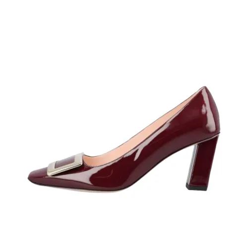 Roger Vivier Высокие каблуки Бургундский Женские