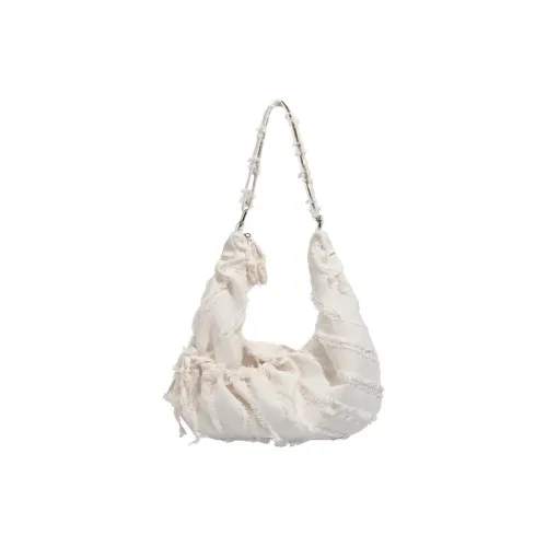 UNITE STAR Холщовая сумка сумка через плечо женская белая синяя