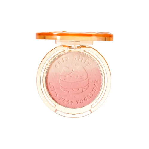 Xixi Кошка Веселье Baking Градиентный Румяна Натуральный Легкий для Смеси Корректирующий Тон Кожи Осветляющий Тон Кожи Натуральный 5г