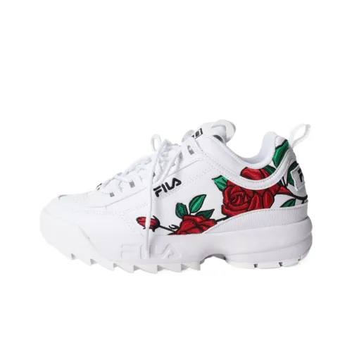 FILA Disruptor Low Топ Кроссовки для тренировок Женские Белые