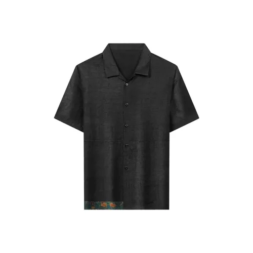 DKRVT Черный [Упаковка Включена] Мужские Рубашки