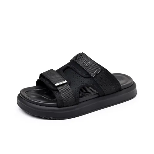 EMINU Износостойкие Слипоны Мужские Черные