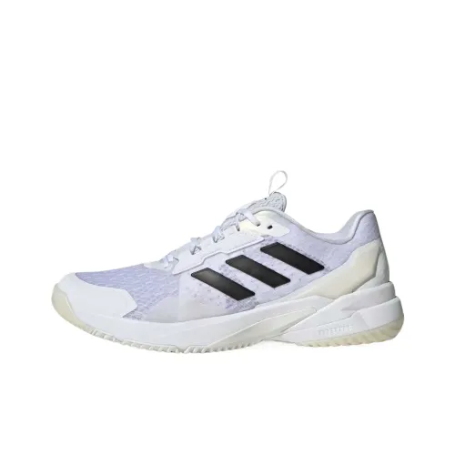 Adidas Crazyflight 6 Амортизация Низкий Топ Тренировочные Кроссовки Мужские Облачный Белый