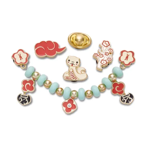 Crocs Аксессуары для обуви из цинкового сплава Женские Многоцветные