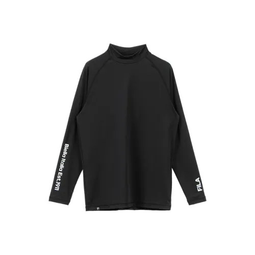 FILA GOLF серия Черная мужская гольф-одежда