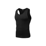 Майка без рукавов (черного цвета)