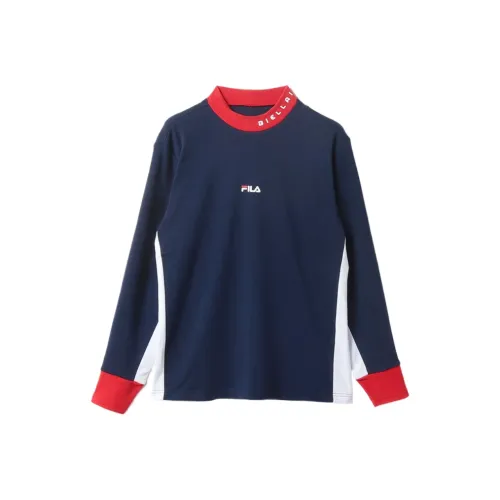 FILA GOLF серия Морской Синий Мужская Гольф Одежда