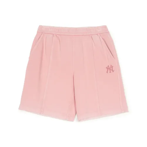 MLB New York Yankees Basic Collection SS25 Повседневные шорты Унисекс Розовый