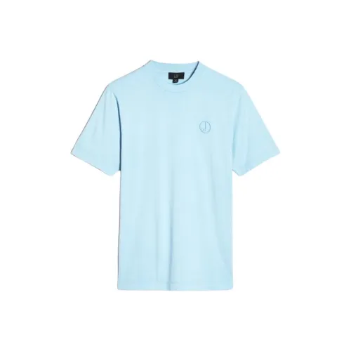 Dunhill Мужские Синие T-Рубашки