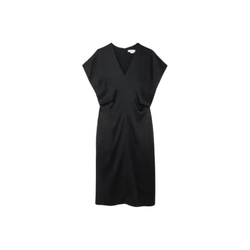 STELLA MCCARTNEY Black Женские Короткие Платья с Рукавами