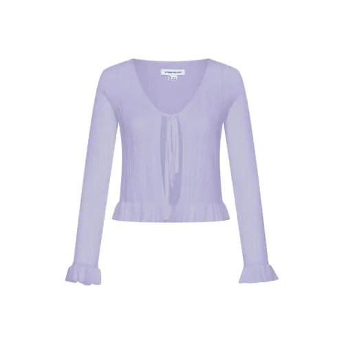 URBAN REVIVO Сиреневый Женский Трикотаж