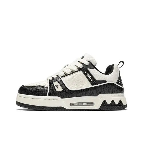 V.YERXU Air Trainer Мода Тренд Низкий Топ Повседневная Обувь Унисекс Бежевый Черный