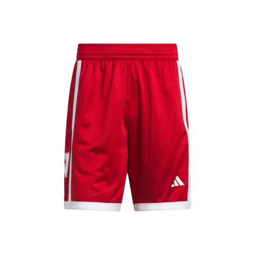 adidas Clothing Red Men's Casual Shorts adidas Clothing Красные Мужские Повседневные Шорты