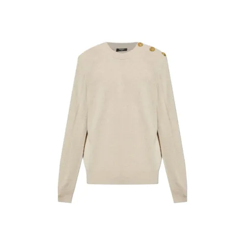 BALMAIN Светло-янтарный Мужские Свитера