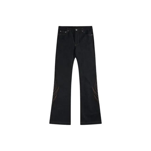 NO E MOSEN Светло-синие унисекс джинсы