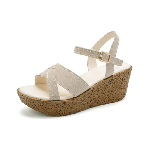 Reivanti One Ремень Сандалии Женские Бежевый