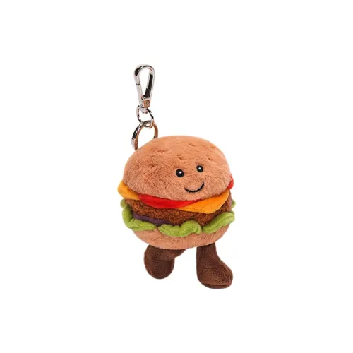 McHugs DELICIOUS Кукла Плюшевый Гамбургер 10 см Рекомендуемая высота