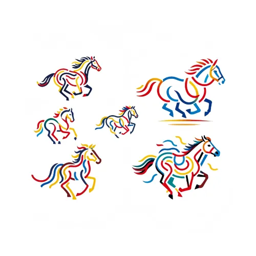 Улучшение красоты Little Лошадь Dada