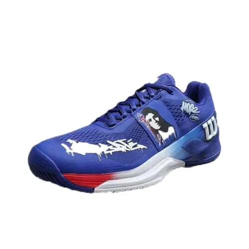 Wilson Rush Pro 4,0 Теннисные кроссовки Низкий топ Синий Мужской