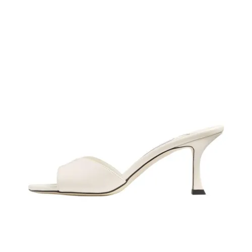 Jimmy Choo Слипоны 7 см Женские Белые