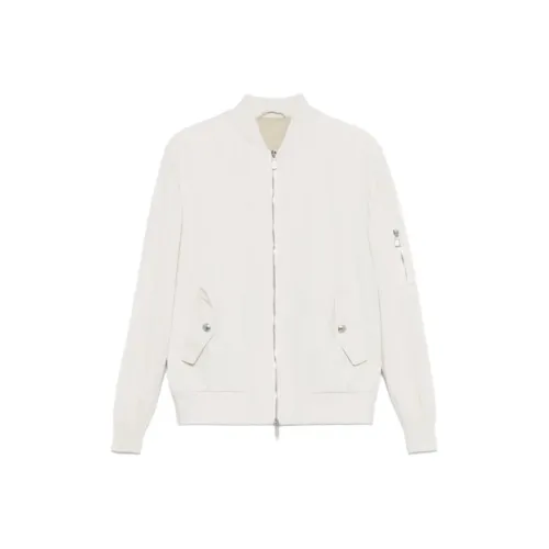 Eleventy FIRSTCLASS Made IN Italy SS25 Куртки Пальто Мужской Белый