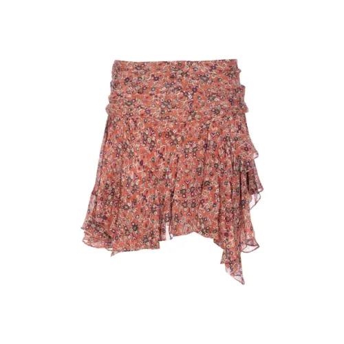 ISABEL MARANT ETOILE Повседневные короткие юбки Женские Ржавый