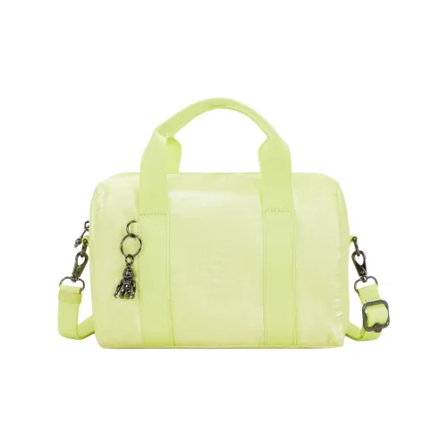 Kipling Полиамид Сумка через плечо среднего размера женская желтая