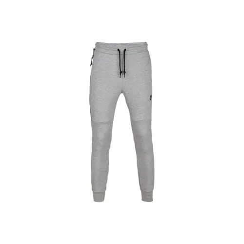 Nike Вязаные тренировочные штаны мужские серо-черные