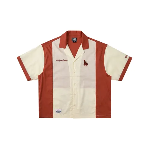 New Era Слоновая кость Унисекс Рубашки