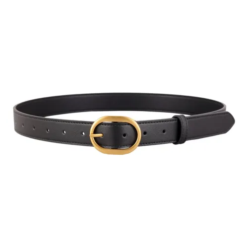 Yamaichi Maru Ремни из крупнозернистой текстуры коровьей кожи женские 3 см