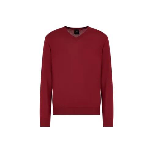 ARMANI EXCHANGEAE Свитер Мужской Бордовый