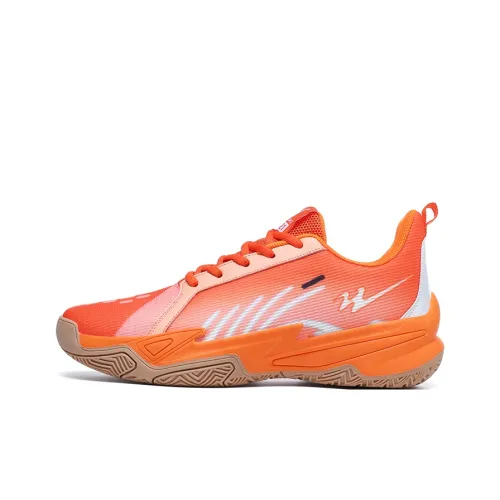 Binary Баскетбольные кроссовки Low Top Оранжевый Красный Унисекс