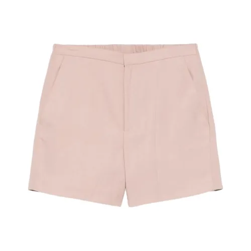 Loulou De Saison Повседневные шорты Женские Розовые